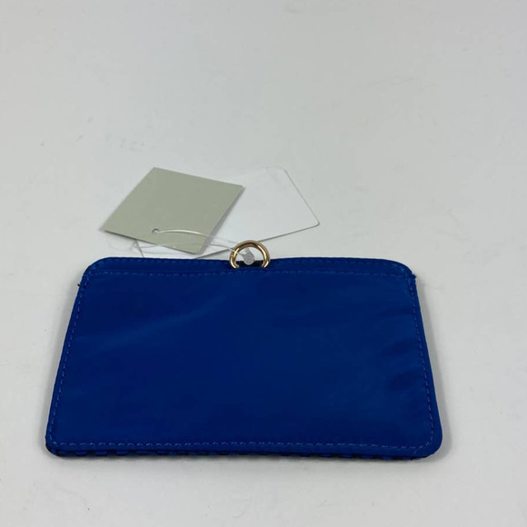 NWT 14th & Union card bag Dark Blue Black - Picture 2 of 2